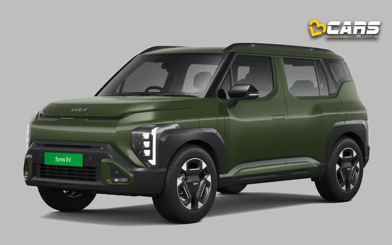 2026 Kia Syros EV Green Colour