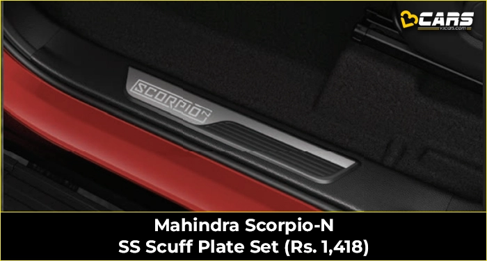 Mahindra Scorpio-N SS Scuff Plate Set