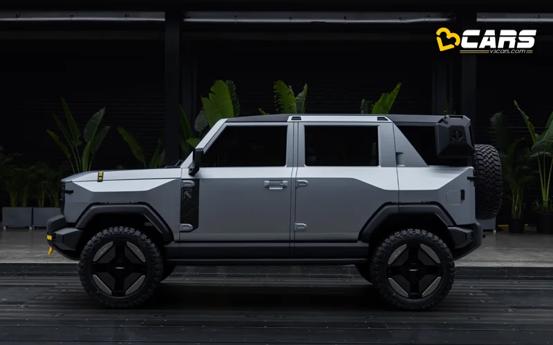 Mahindra Vision T Side Exterior