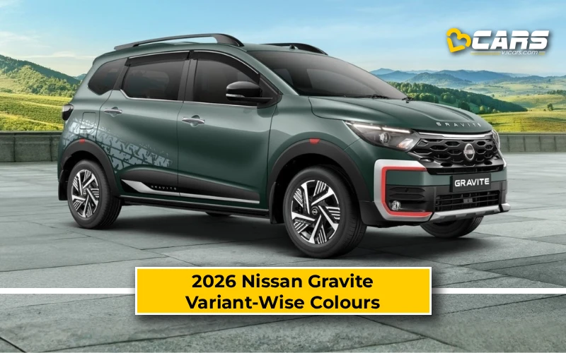 2026 Nissan Gravite Variant-Wise Colours