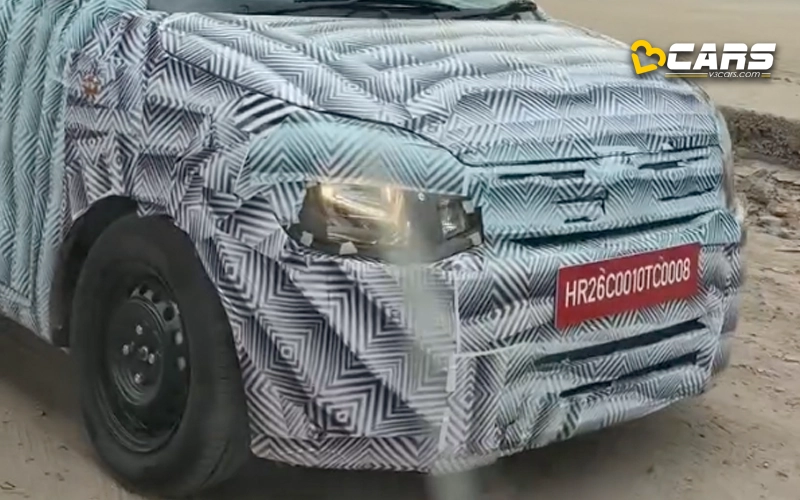 2026 Maruti WagonR Facelift Front Exterior Design