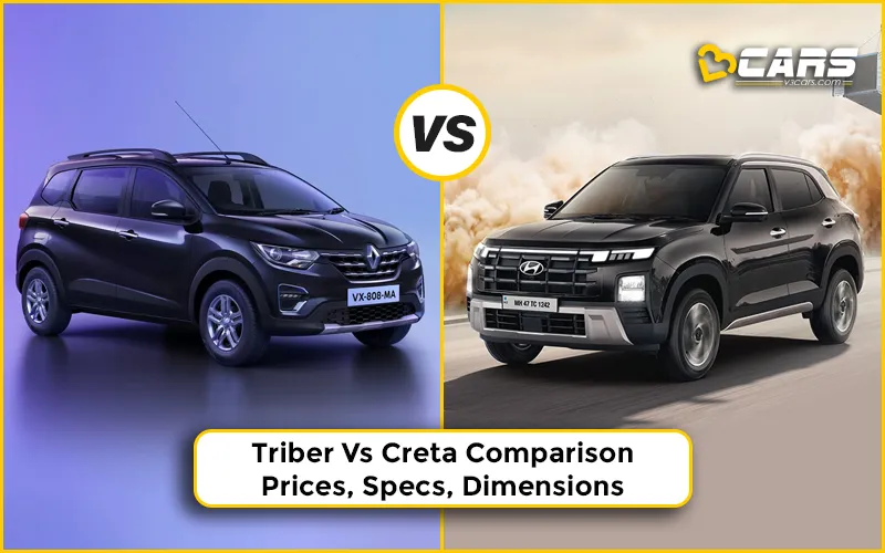 Renault Triber and Hyundai Creta