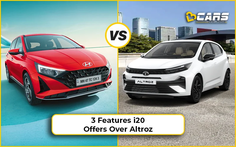 3 Features Hyundai i20 Offers But 2025 Tata Altroz Facelift Does Not