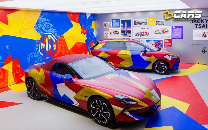 MG Showcases MG4 MG4X MG07 At Beijing Auto Show