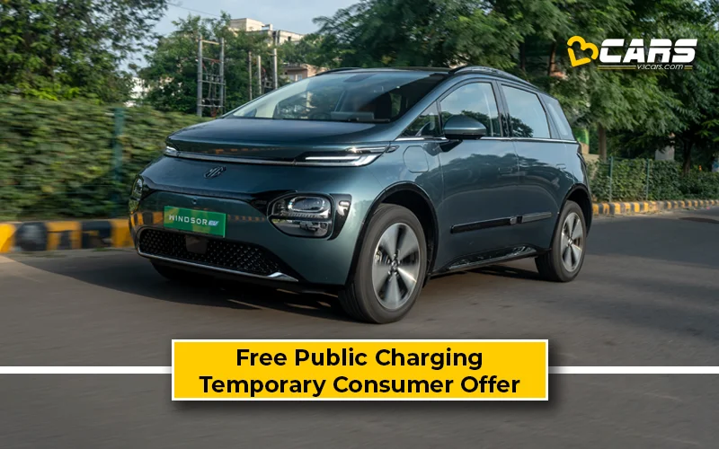 Exclusive: MG Windsor Gets Free Charging Offer In April 2026