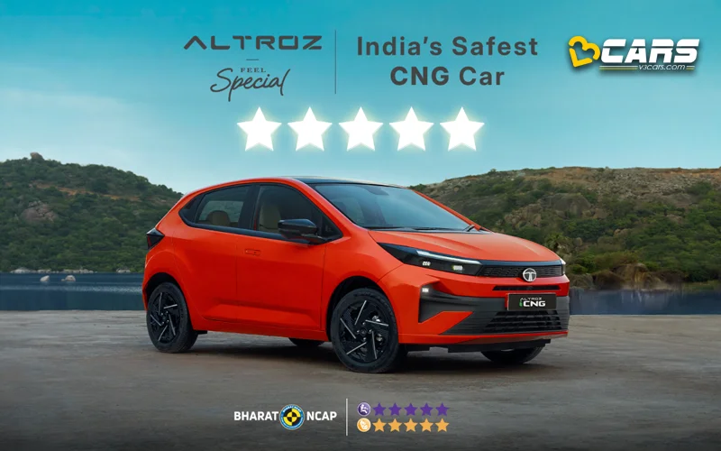 Tata Altroz Bharat-NCAP Rating CNG Variant