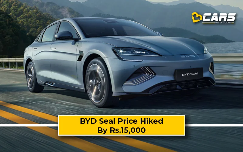 BYD Seal Price Hiked By Up To Rs.15k