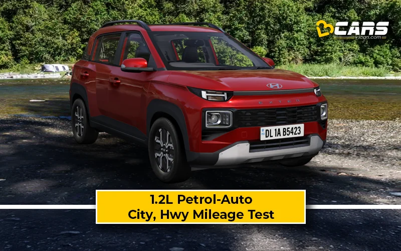 Hyundai Exter 1.2L Petrol-Auto Actual City, Highway Mileage Test