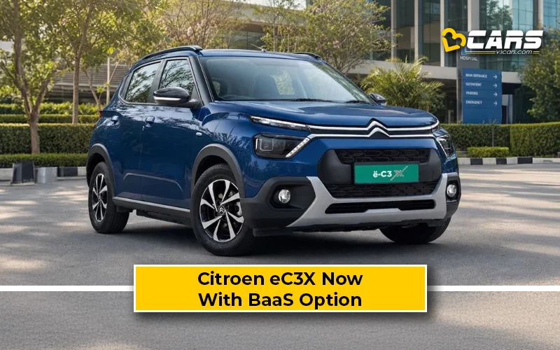 Citroen eC3X EV Launched With BaaS Option - Lower Price, More Features