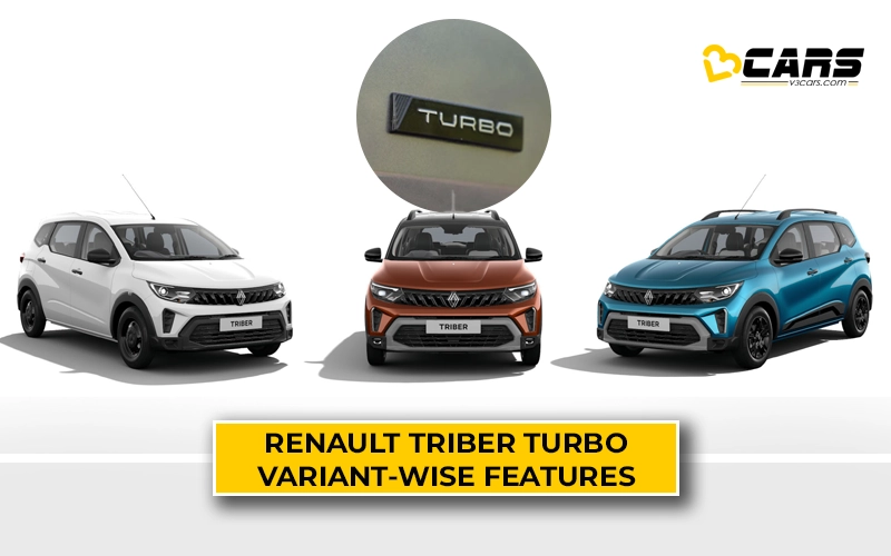 2026 Renault Triber Turbo Features Explained By Variant