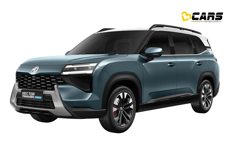 2026 MG Hector Tomahawk PHEV Green Tual Tone Colour
