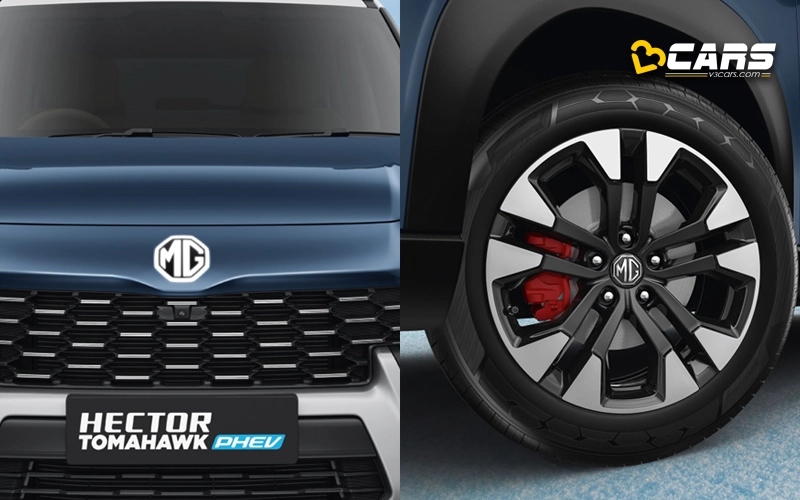 MG Hector Tomahawk PHEV Exterior Design