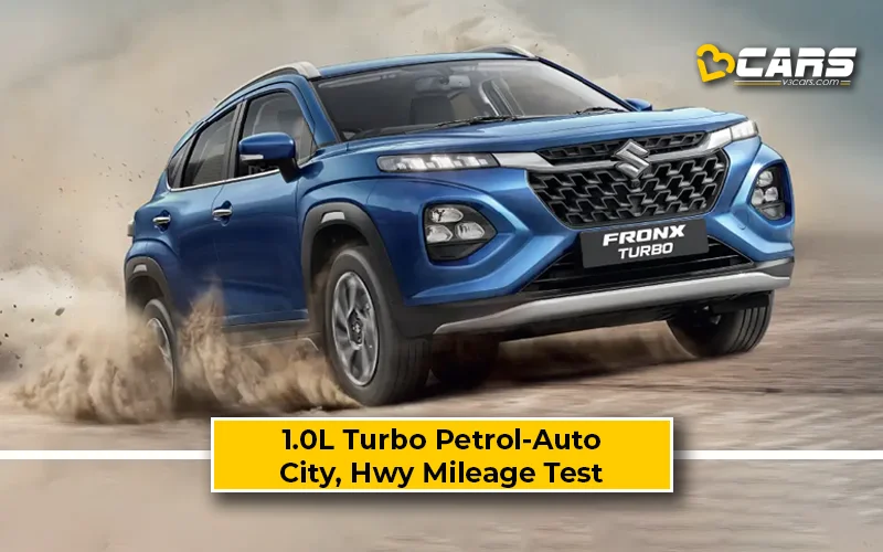 Maruti Fronx 1.0L Turbo Petrol-Auto Actual City, Highway Mileage Test