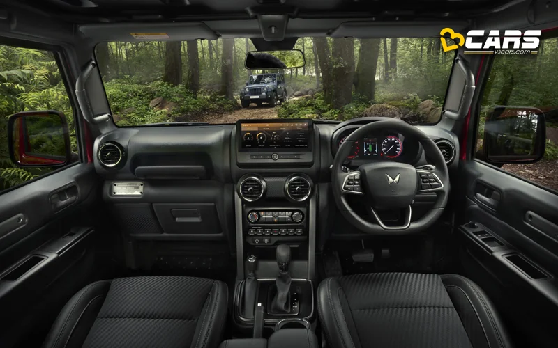 2025 Mahindra Thar Facelift Interior