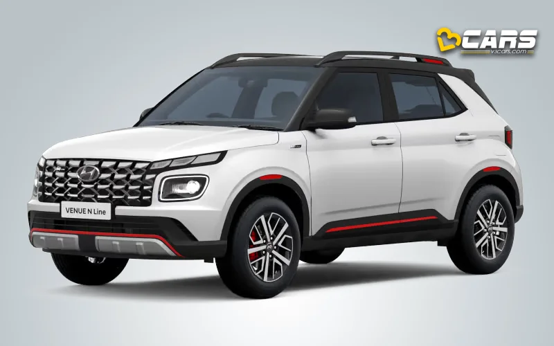 Hyundai Venue Atlas White Dual Tone