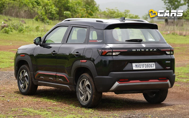 2026 Maruti Brezza Rear Exterior Design