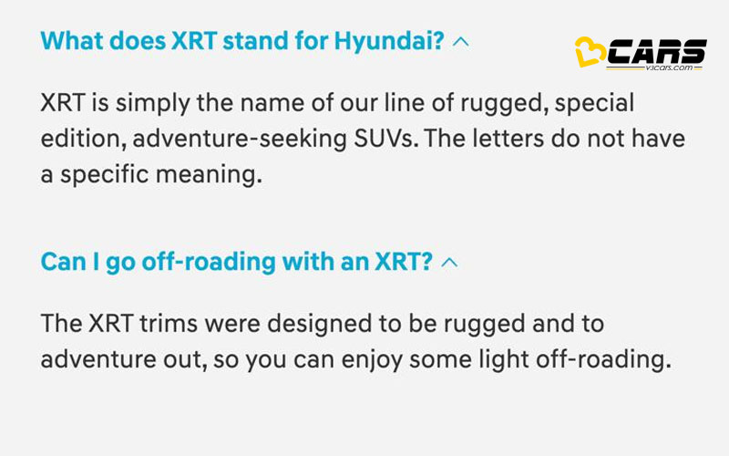 Hyundai XRT