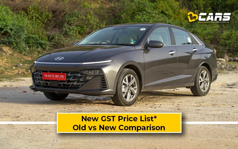 Hyundai Verna — New GST Rate List