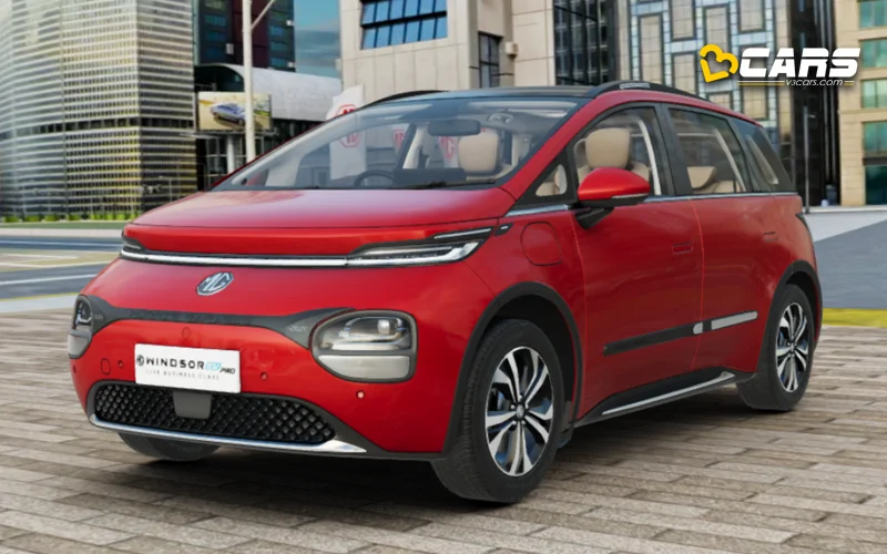 MG Windsor EV Red