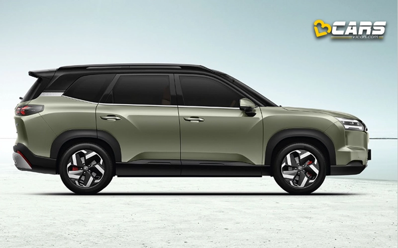 MG Hector Tomahawk EV Side Exterior Design