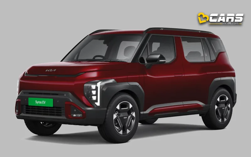 2026 Kia Syros EV Red Colour