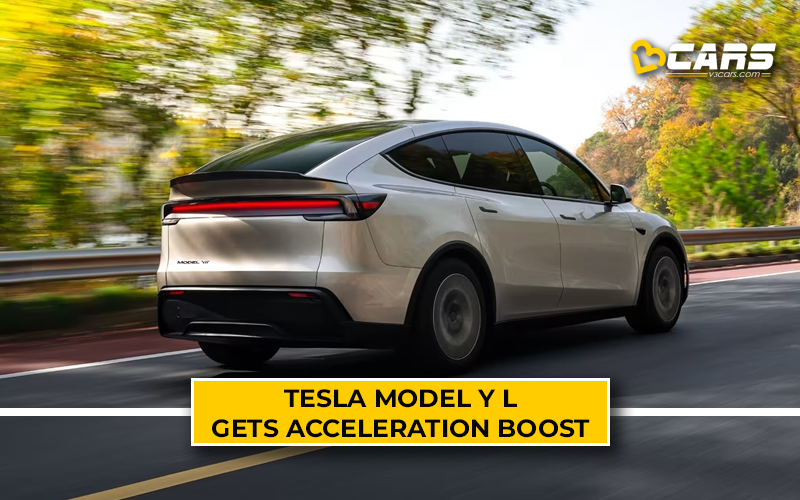 Tesla Model Y L Gets Acceleration Boost; 0-100kmph In 4.5s