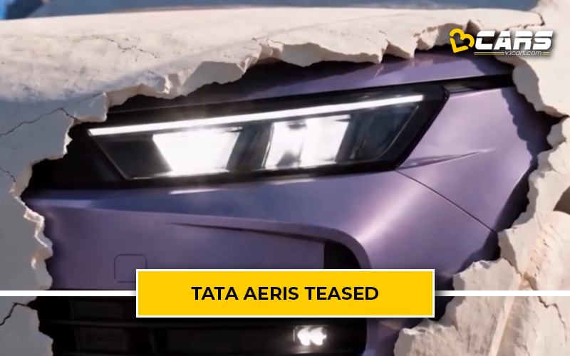 2026 Tata Aeris Teased; Tigor Replacement To Launch On September 25