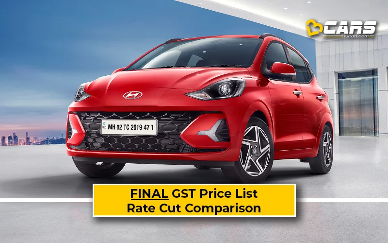 Final Hyundai Grand i10 Nios Price List After GST Rate Cut (Confirmed)