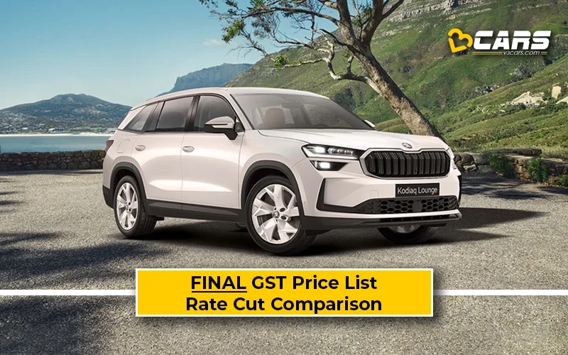 Final Skoda Kodiaq Price List After GST Rate Cut (Confirmed)
