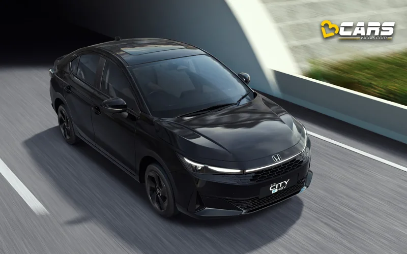 2026 Honda City Facelift Black Exterior Colour