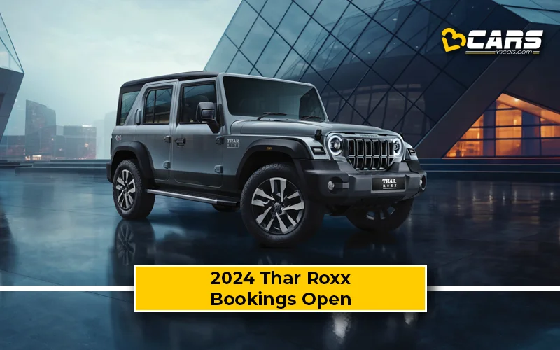 2024 Mahindra Thar Roxx Bookings Open
