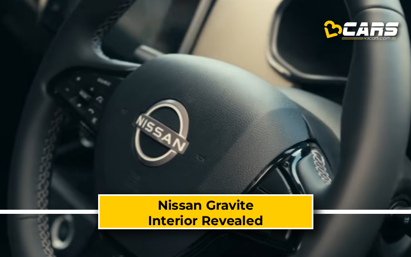Nissan Gravite Interior Revealed