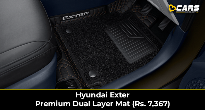 Hyundai Exter Premium Dual Layer Mat (Rs. 7,367)