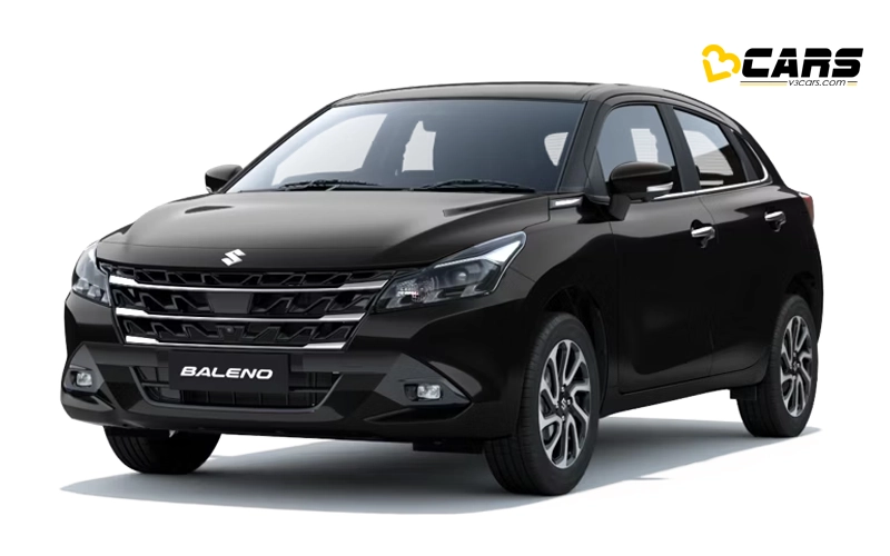  2026 Maruti Baleno Facelift Bluish Black Colour