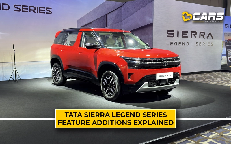 Tata Sierra Legend Series Launched; Prices Start At Rs. 12 Lakh