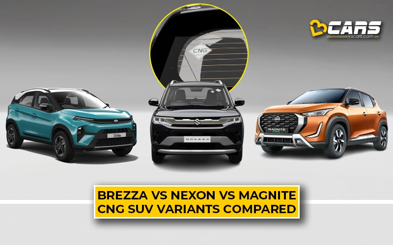2026 Brezza CNG Vs Nexon CNG Vs Magnite CNG Compared