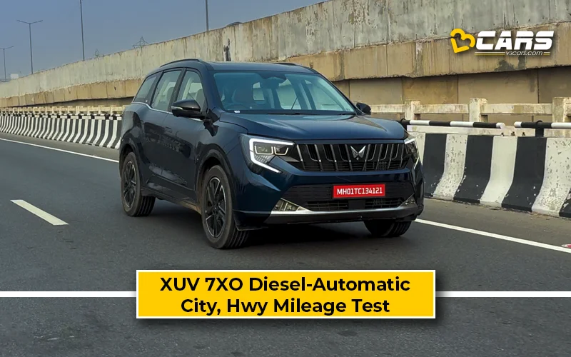 Mahindra XUV 7XO Turbo Diesel-AT Actual City, Highway Mileage Test