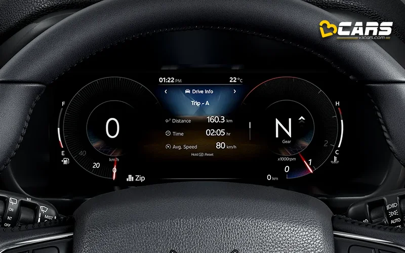 2026 Mahindra Scorpio N Fully Digital Instrument Cluster