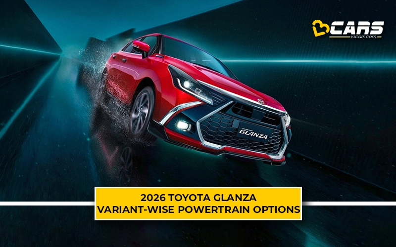Toyota Glanza Facelift Variant-Wise Engine, Transmission Options