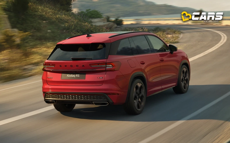2026 Skoda Kodiaq RS Rear Exterior Design