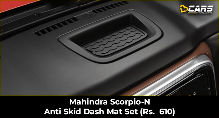 Mahindra Scorpio-N Anti Skid Dash Mat Set 