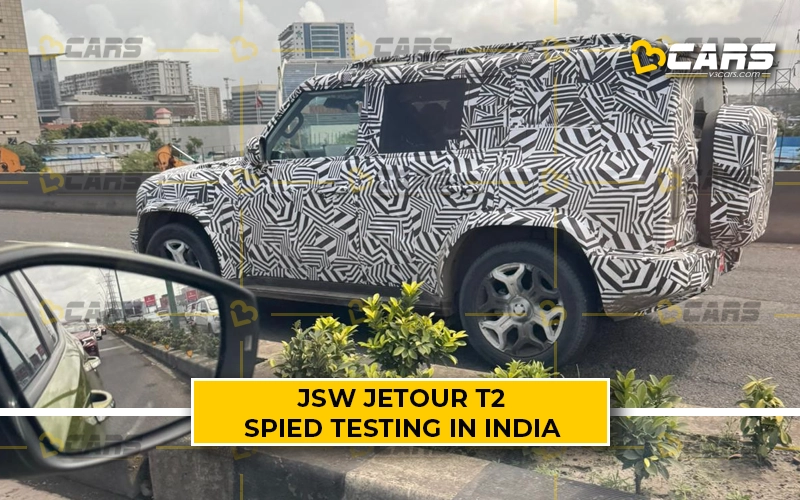 JSW Jetour T2 Spied Testing In India