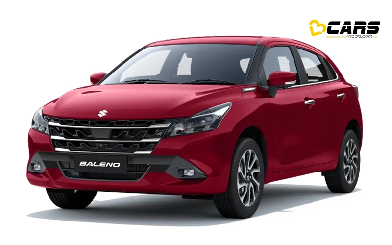  2026 Maruti Baleno Facelift Red Colour