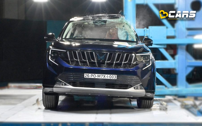Mahindra XUV 7XO BNCAP Pole Impact Test