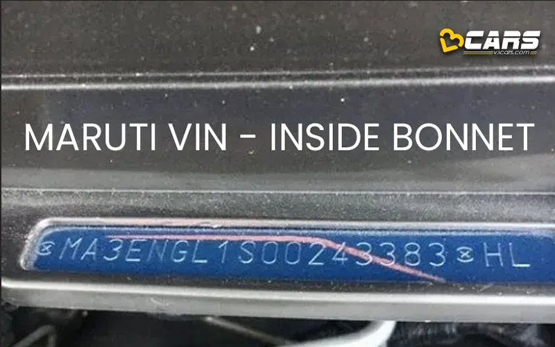 594051maruti suzuki vin number
