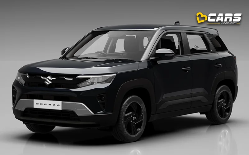 2026 Maruti Brezza Black Colour