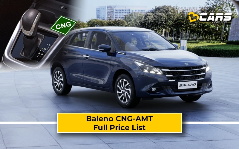 Maruti Baleno CNG-automatic All Variants Price List Revealed