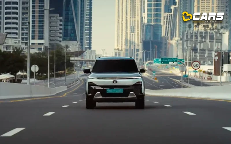 2026 Tata Sierra EV Front Exterior Design