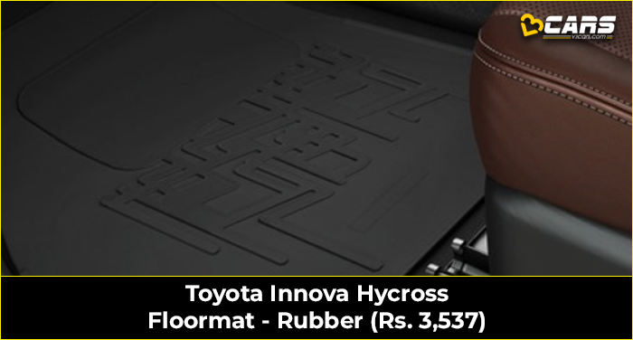 Innova hycross floormat rubber
