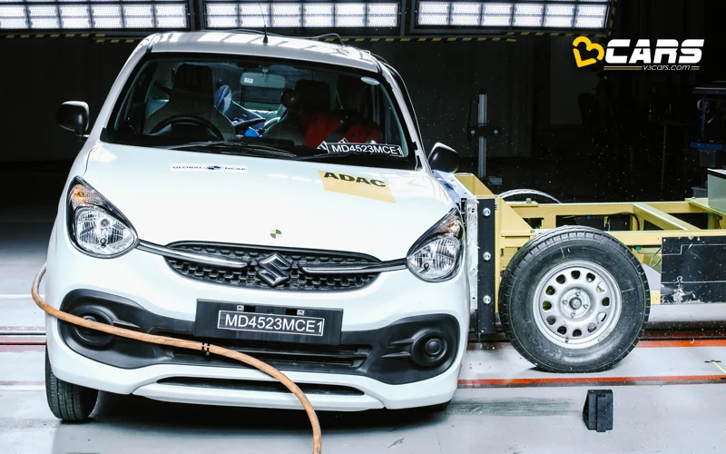 Maruti Suzuki Celerio Side Impact Crash Test